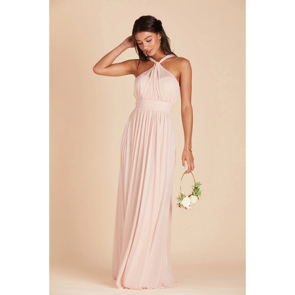 Birdy Grey Kiko Bridesmaid Dress in Pale Blush Pink, size S, NWT